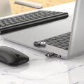 HOCO adapter USB A bluetooth UA28 transparentny czarny
