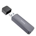 HOCO czytnik kart pamici 2w1 USB A 3.0 HB45 szary