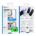 HOCO futera kompatybilny z MagSafe AS6 do IPHONE 15 Plus czarny transparentny