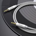 HOCO kabel AUX Audio Jack 3,5mm na Jack 3,5mm UPA19 1m srebrny