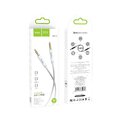 HOCO kabel AUX Audio Jack 3,5mm na Jack 3,5mm UPA19 1m srebrny