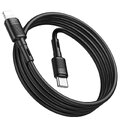HOCO kabel Typ C do Lightning PD 2,4A 20W X83 1 m czarny