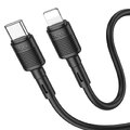 HOCO kabel Typ C do Lightning PD 2,4A 20W X83 1 m czarny