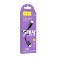 HOCO kabel Typ C do Lightning PD 2,4A 20W X96 1 m czarny