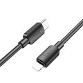 HOCO kabel Typ C do Lightning PD 2,4A 20W X96 1 m czarny