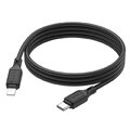 HOCO kabel Typ C do Lightning PD 20W X90 1 m czarny