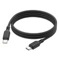 HOCO kabel Typ C do Typ C 3A 60W X90 1 m czarny