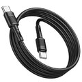 HOCO kabel Typ C do Typ C PD 3A 60W X83 1 m czarny