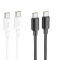 HOCO kabel Typ C do Typ C PD 6A 100W X96 1 m biay