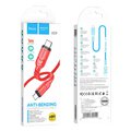 HOCO kabel Typ C do Typ C PD QC 3A 60W X59 1 m czerwony
