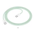 HOCO kabel Typ C do Typ C PD QC3.0 3A 60W X104 1 m zielony