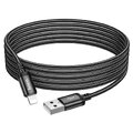 HOCO kabel USB A do Lightning 2,4A X91 3 m czarny