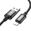 HOCO kabel USB A do Lightning 2,4A X91 3 m czarny
