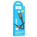 HOCO kabel USB A do Lightning 2,4A X91 3 m czarny