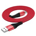HOCO kabel USB do iPhone Lightning 8-pin COOL X38 1 metr czerwony