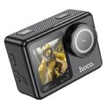 HOCO kamera sportowa z dwoma wywietlaczami 1,3" + 2" 4K/30fps DV101 czarna