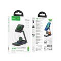 HOCO ładowarka indukcyjna 3w1 kompatybilna z MagSafe 15W CQ10 czarna