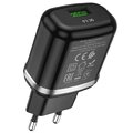 HOCO ładowarka sieciowa USB 3A QC3.0 Fast Charge Special Single Port N3 czarna