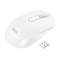 HOCO mysz komputerowa bezprzewodowa 2,4G 1200 dpi GM14 biała