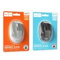 HOCO mysz komputerowa bezprzewodowa 2,4G 1600 dpi GM34 szaro czarna