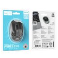 HOCO mysz komputerowa bezprzewodowa 2,4G 1600 dpi GM34 szaro czarna