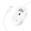 HOCO mysz komputerowa przewodowa USB A GM13 1,5 m biaa