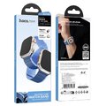 HOCO pasek do Apple Watch 42 / 44 / 45 / 49 mm AS102 ciemny niebieski z jasnym niebieskim