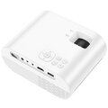 HOCO projektor Wi-Fi Bluetooth 720P DT1 biały