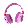 HOCO suchawki bezprzewodowe bluetooth nagowe W43 fioletowe