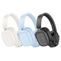 HOCO suchawki bezprzewodowe bluetooth nagowne W51 niebieskie