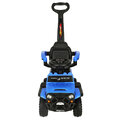Jeździk pchacz samochód terenowy z dźwiękiem i światłami niebieski