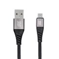 Kabel Blue Star z oplotem ze zczem micro USB 2A