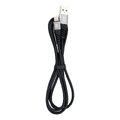 Kabel Blue Star z oplotem ze zczem USB A do Lightning 2,4A