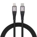 Kabel Blue Star z oplotem ze zczem USB C do Lightning 2,4A