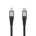 Kabel Blue Star z oplotem ze zczem USB C do Lightning 2,4A