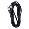 Kabel Blue Star z oplotem ze zczem USB C do USB C 3A 60W 2m