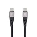 Kabel Blue Star z oplotem ze zczem USB C do USB C 3A 60W