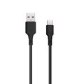 Kabel Blue Star ze zczem USB A do USB C 3A - czarny