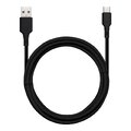 Kabel Blue Star ze zczem USB A do USB C 3A - czarny