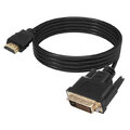 Kabel DVI-HDMI DVI-D Dual Link 1m