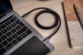 Kabel magnetyczny Newell USB-C - USB-C 3.2 Gen 2 - 1 m, grafitowy