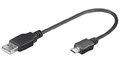 Kabel micro USB do szybkiego ładowania telefonów Goobay 46557