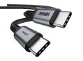 Kabel Newell USB-C - USB-C 240 W - 2 m, grafitowy