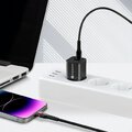 Kabel przewód USB-C - Apple Lightning RGB LED 100cm everActive CBB-1CIR do szybkiego ładowania Power Delivery 27W