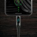 Kabel przewód USB-C PD LCD 300cm everActive CBB-3PDL Power Delivery 2.0 z obsługą szybkiego ładowania 2,25A/20V 45W