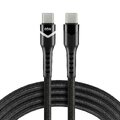 Kabel przewód USB-C PD RGB LED 100cm everActive CBB-1PDR Power Delivery 3A z obsługą szybkiego ładowania 60W