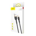 Kabel przewód USB - Lightning / iPhone 100cm Baseus Cafule CALKLF-BV1 z obsługą szybkiego ładowania 2.4A