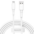 Kabel przewód USB - Lightning / iPhone 100cm Baseus CALSW-02 z obsługą szybkiego ładowania 2.4A