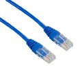 Kabel sieciowy UTP Patchcord RJ45 kat. 5e skrętka 10m niebieski