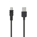 Kabel USB - Mini USB 1 metr czarny (navi / kamera)